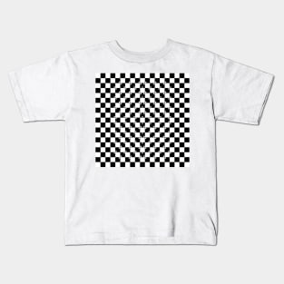 Checkered Hypnosis Kids T-Shirt